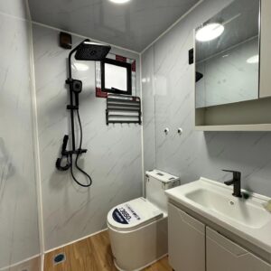 Baño de casa plegable
